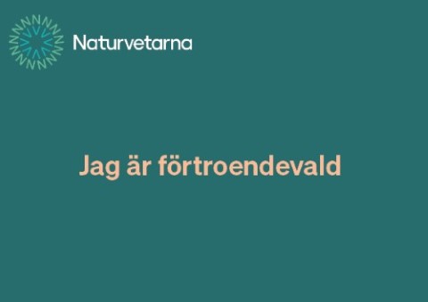 Skylt - Förtroendevald